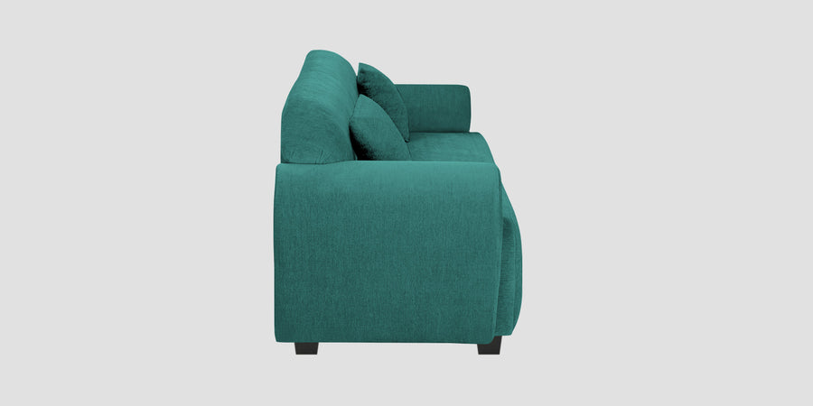 Apollo Fabric 2 Seater Sofa In Sea Green Colour - Febonic Living