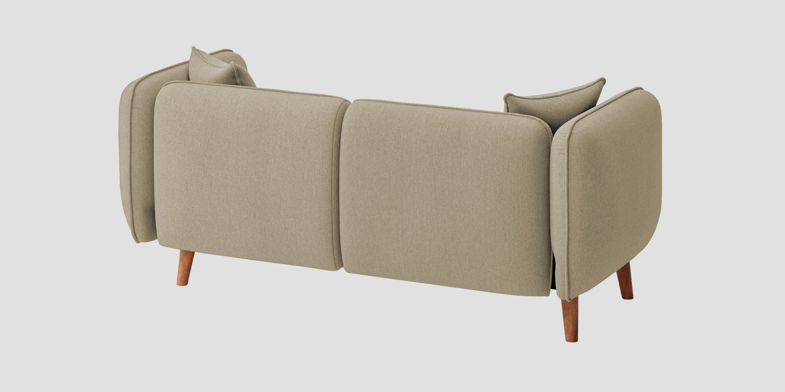 Reva Fabric 2 Seater Sofa In Honey Beige Colour - Febonic Living