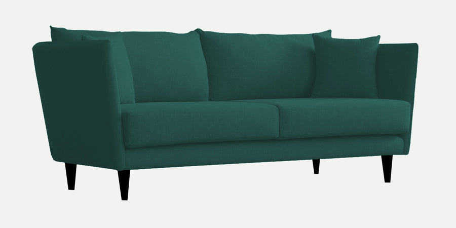 Norway Velvet 3 Seater Sofa In Pine Green Colour - Febonic Living