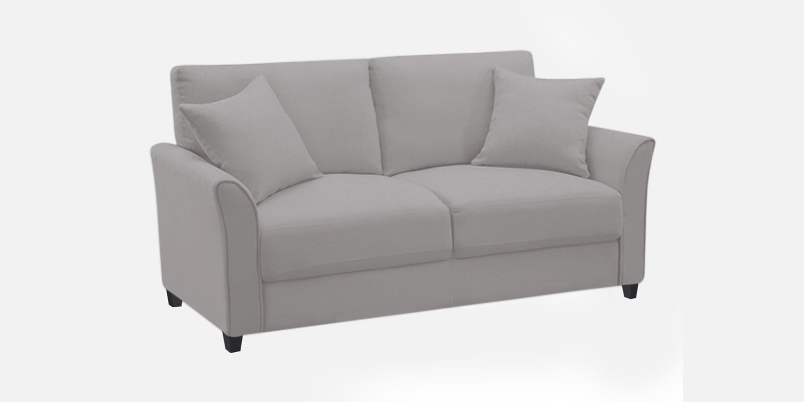 Daroo Velvet 2 Seater Sofa In light grey Colour