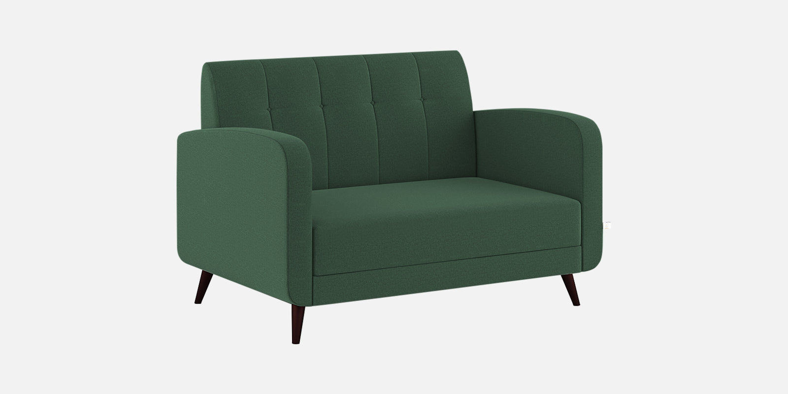 Wiki Velvet 2 Seater Sofa in Amazon Green Colour