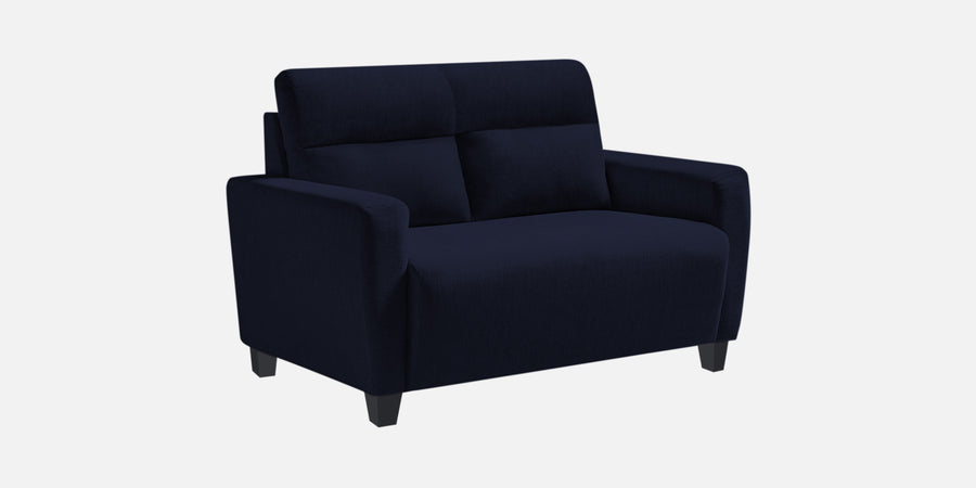 Bakadi Fabric 2 Seater Sofa In Royal Blue Colour - Febonic Living
