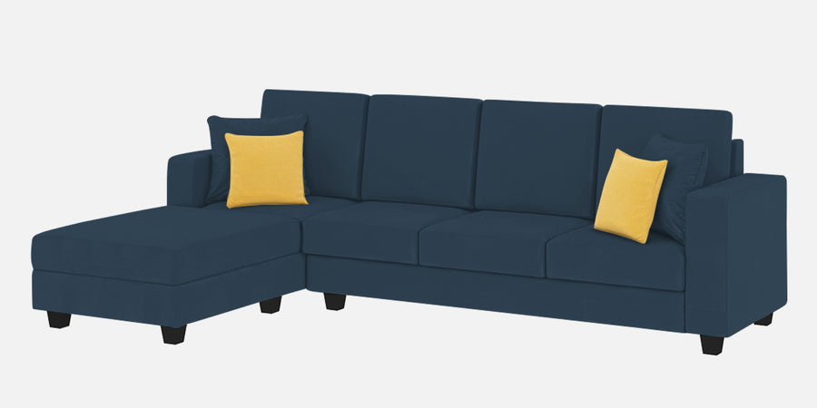 Nabi Fabric Rhs Sectional Sofa 3 Lounger In Light Blue Colour - Febonic Living