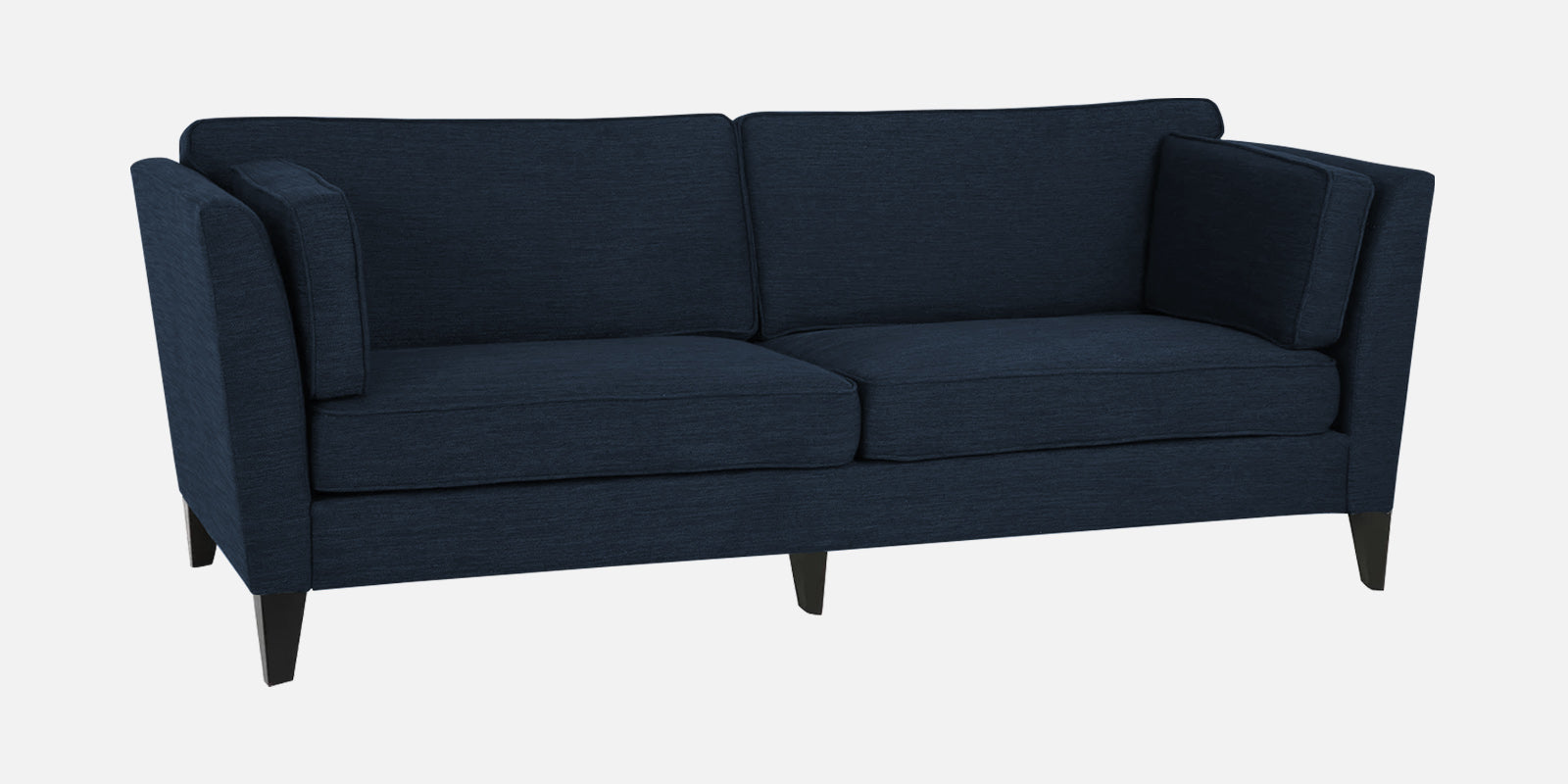 Nigar Fabric 3 Seater Sofa in Denim Blue Colour