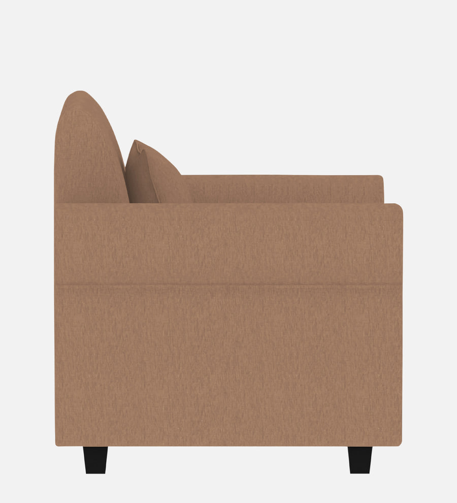Derado Fabric 1 Seater Sofa In Cosmic Beige Colour - Febonic Living