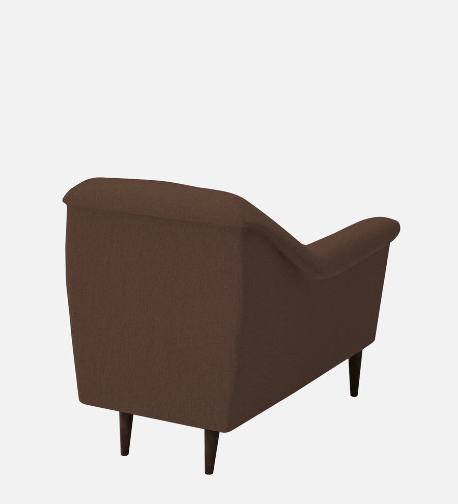 Homer Fabric 1 Seater Sofa In Ash Brown Colour - Febonic Living