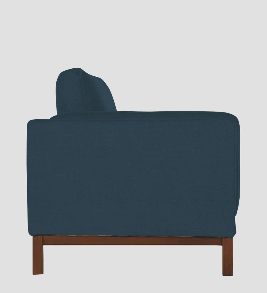 Borry Fabric 1 Seater Sofa In Cool Blue Colour - Febonic Living