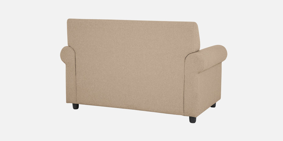 Ribby Fabric 2 Seater Sofa In Olive Beige Colour - Febonic Living
