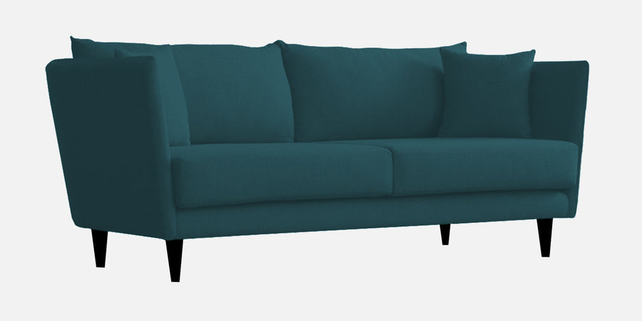 Norway Velvet 3 Seater Sofa In Arabian Green Colour - Febonic Living