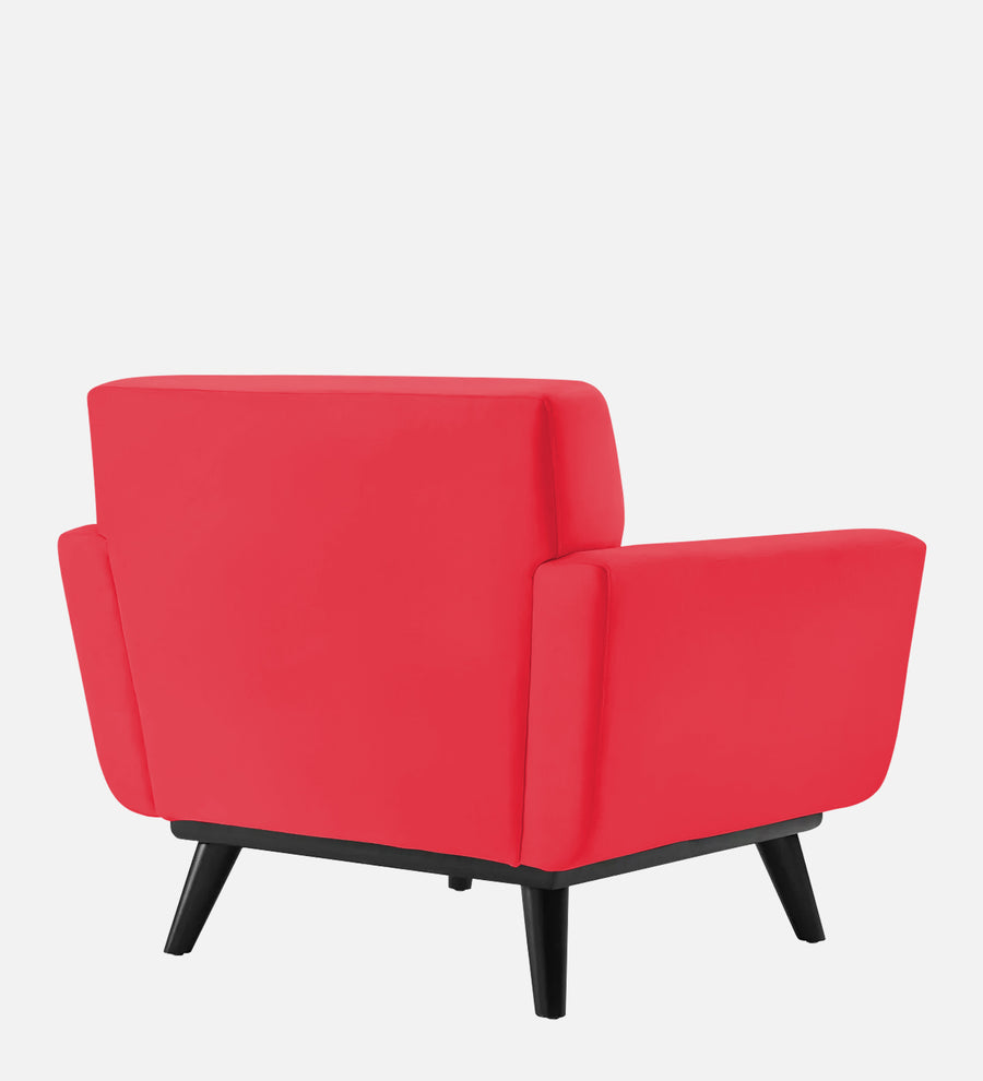 Tucker Velvet 1 Seater Sofa In Ox Blood Maroon Colour - Febonic Living