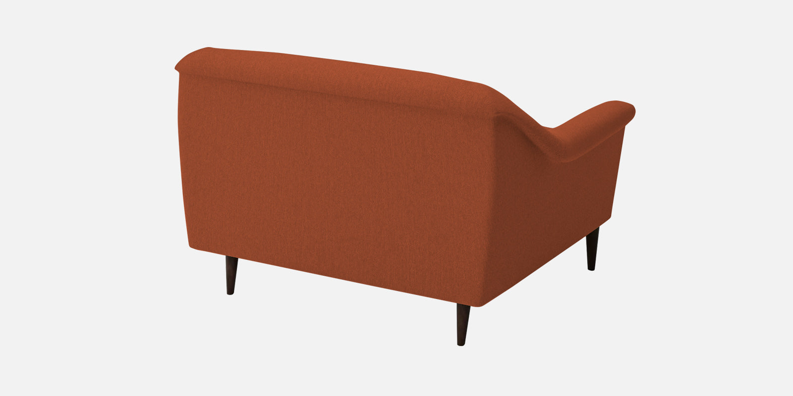 Homer Fabric 2 Seater Sofa in Royal Orange Colour