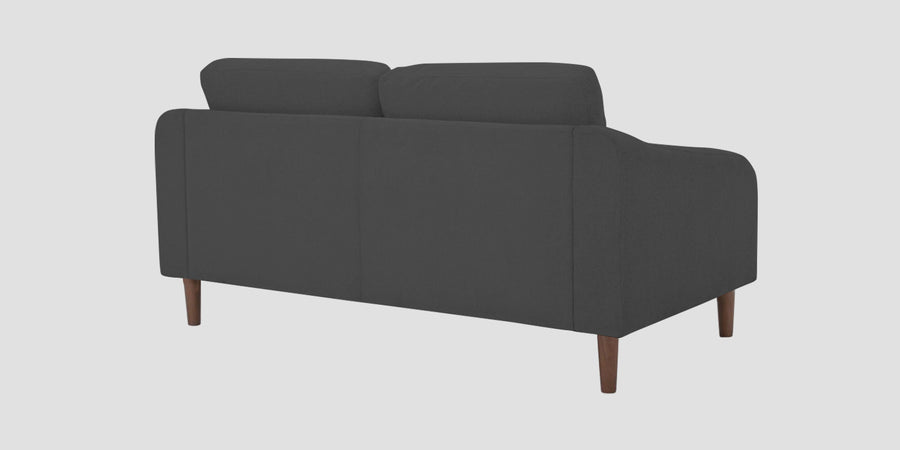 Elara Fabric 2 Seater Sofa In Stone Grey Colour - Febonic Living