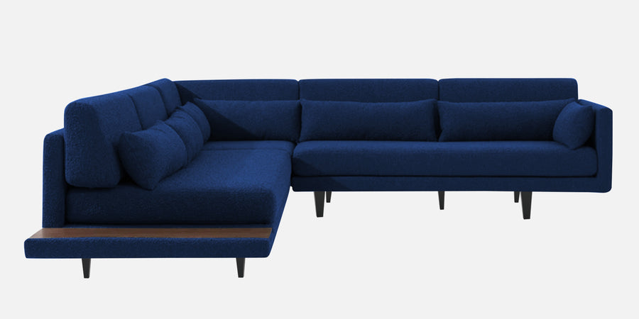 Malta Fabric 6 Seater Rhs Corner Sofa In Royal Blue Colour - Febonic Living