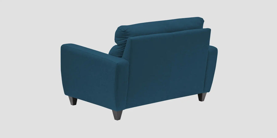 Burban Fabric 2 Seater Sofa In Eclipse Blue Colour - Febonic Living