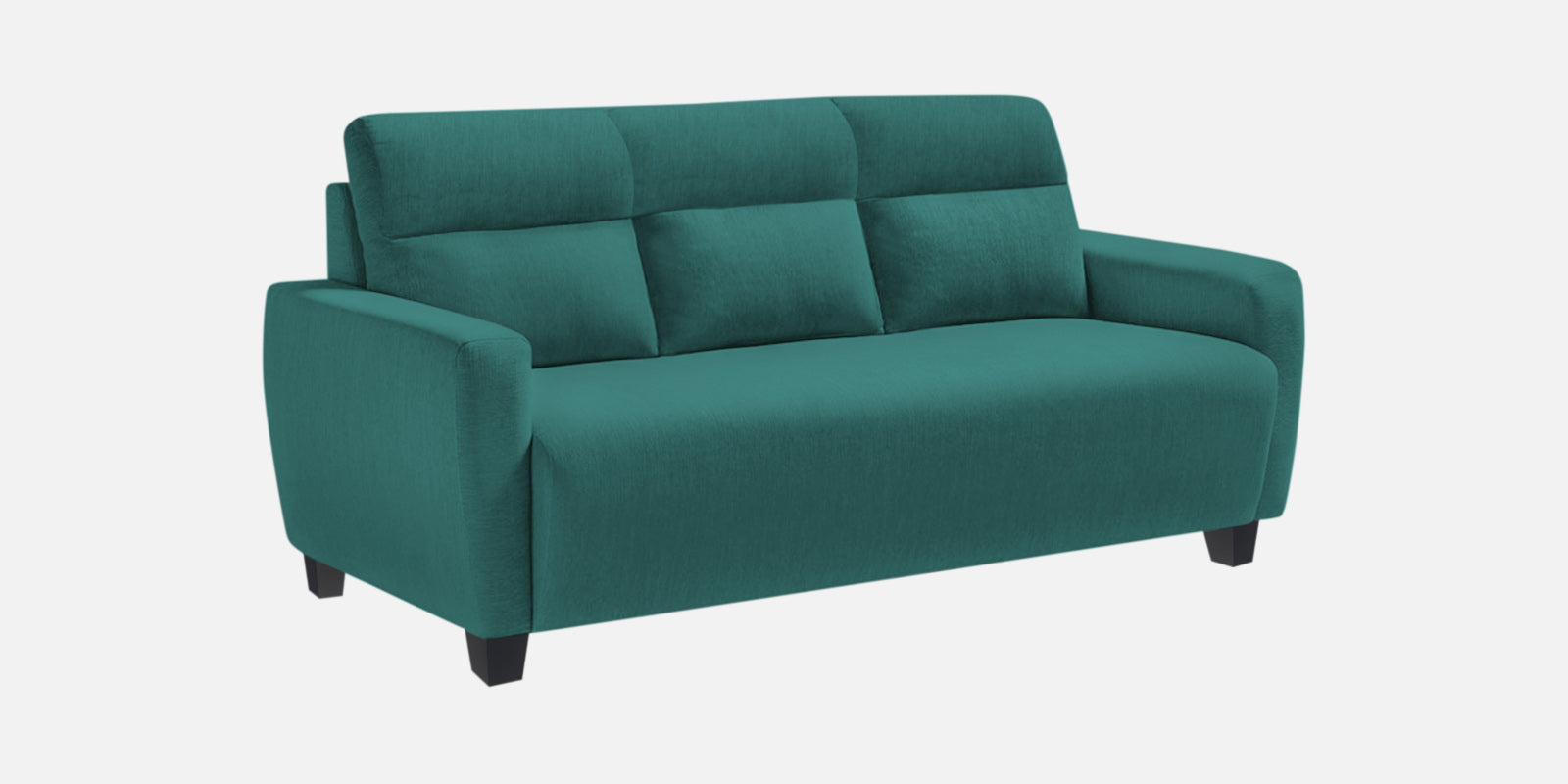 Bakadi Fabric 3 Seater Sofa in Sea green Colour