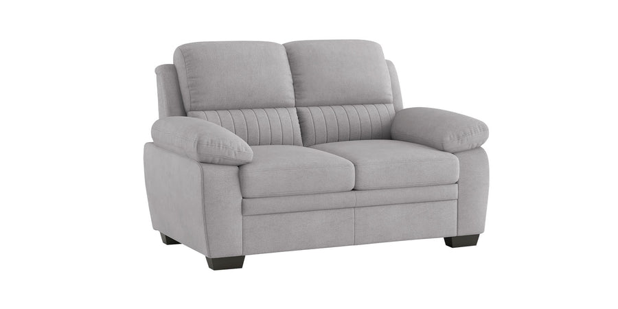 Cantaberry Velvet 2 Seater Sofa In Concrete Grey Colour - Febonic Living