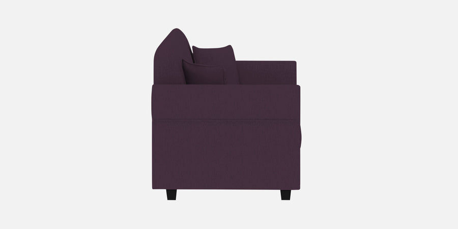Derado Fabric 3 Seater Sofa In Greek Purple Colour - Febonic Living