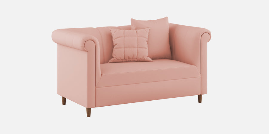 Rubi Velvet 2 Seater Sofa In Blush Pink Colour - Febonic Living