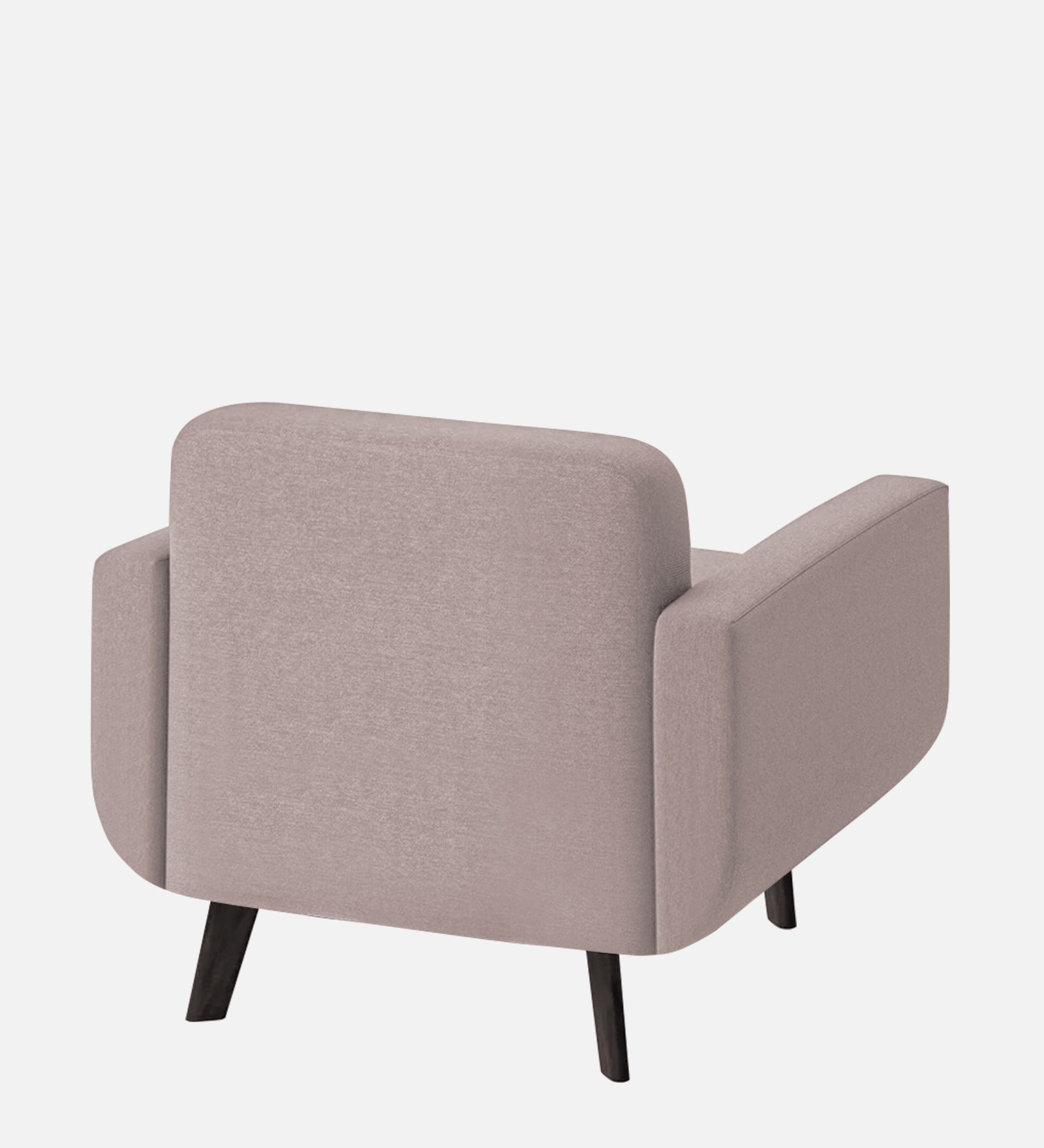 Marsela Fabric 1 Seater Sofa In  Almond Beige Colour - Febonic Living