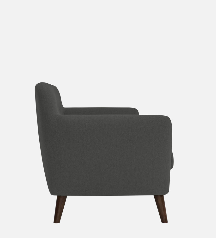 Goofy Fabric 1 Seater Sofa In Charcoal Grey Colour - Febonic Living