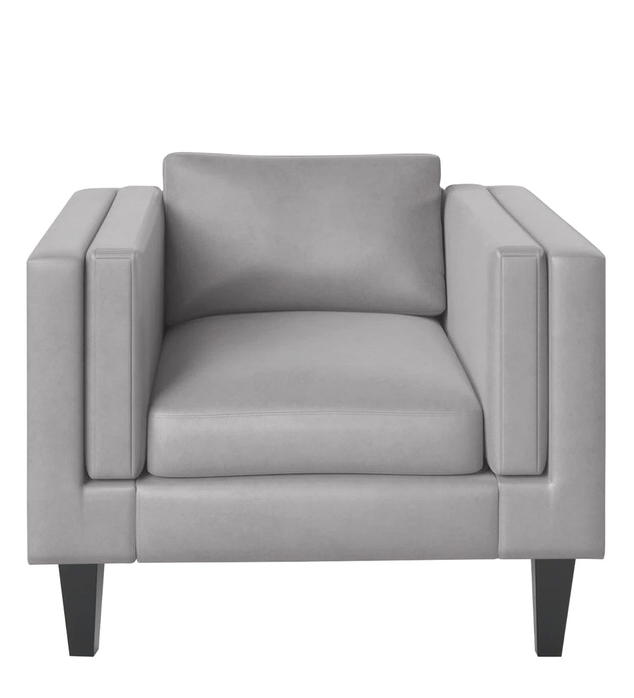 Jasper Velvet 1 Seater Sofa In Concrete Grey Colour - Febonic Living