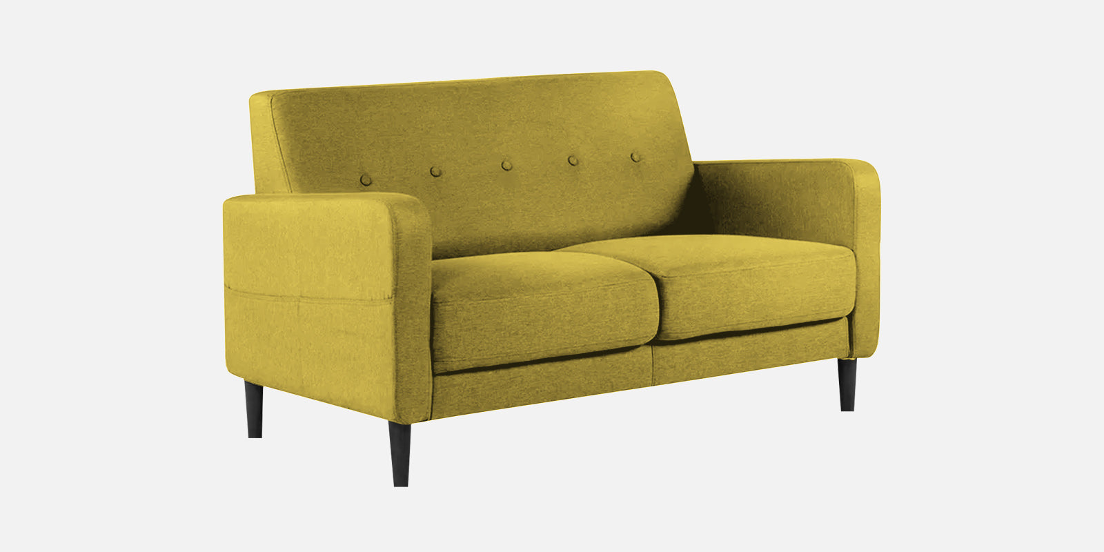 Marq Fabric 2 Seater Sofa in Parrot Green Colour