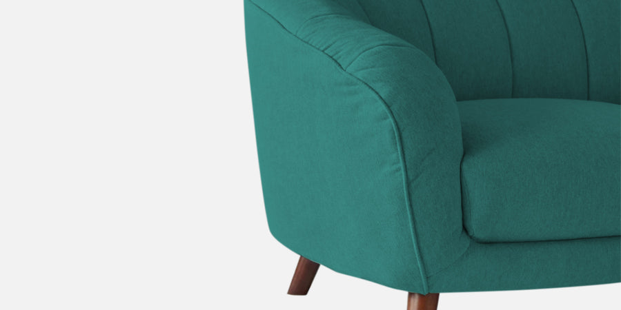 Benjamin Fabric 2 Seater Sofa In Sea Green Colour - Febonic Living