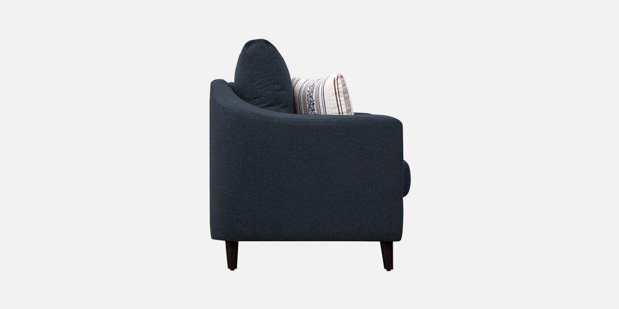 Kevin Fabric 2 Seater Sofa In Denim Blue Colour - Febonic Living