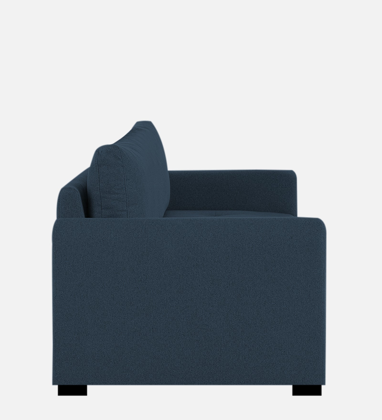 Sigma Fabric 1 Seater Sofa in Light Blue Colour