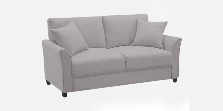 Daroo Velvet 2 Seater Sofa In Concrete Grey Colour - Febonic Living