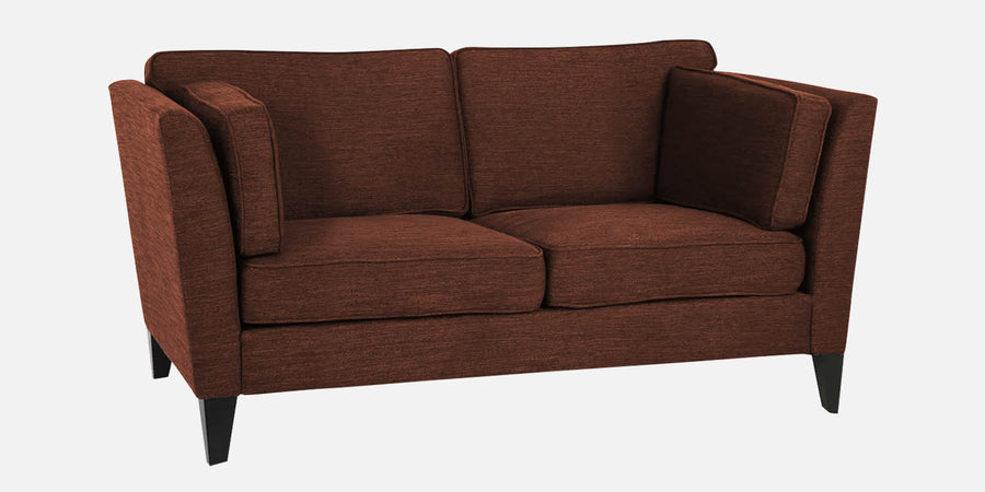 Nigar Fabric 2 Seater Sofa In Coffee Brown Colour - Febonic Living