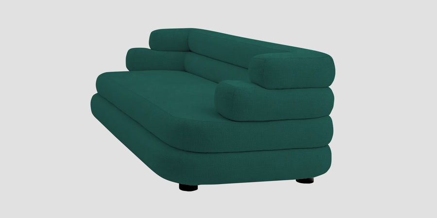 Wener Fabric 2 Seater Sofa In Sage Green Colour - Febonic Living