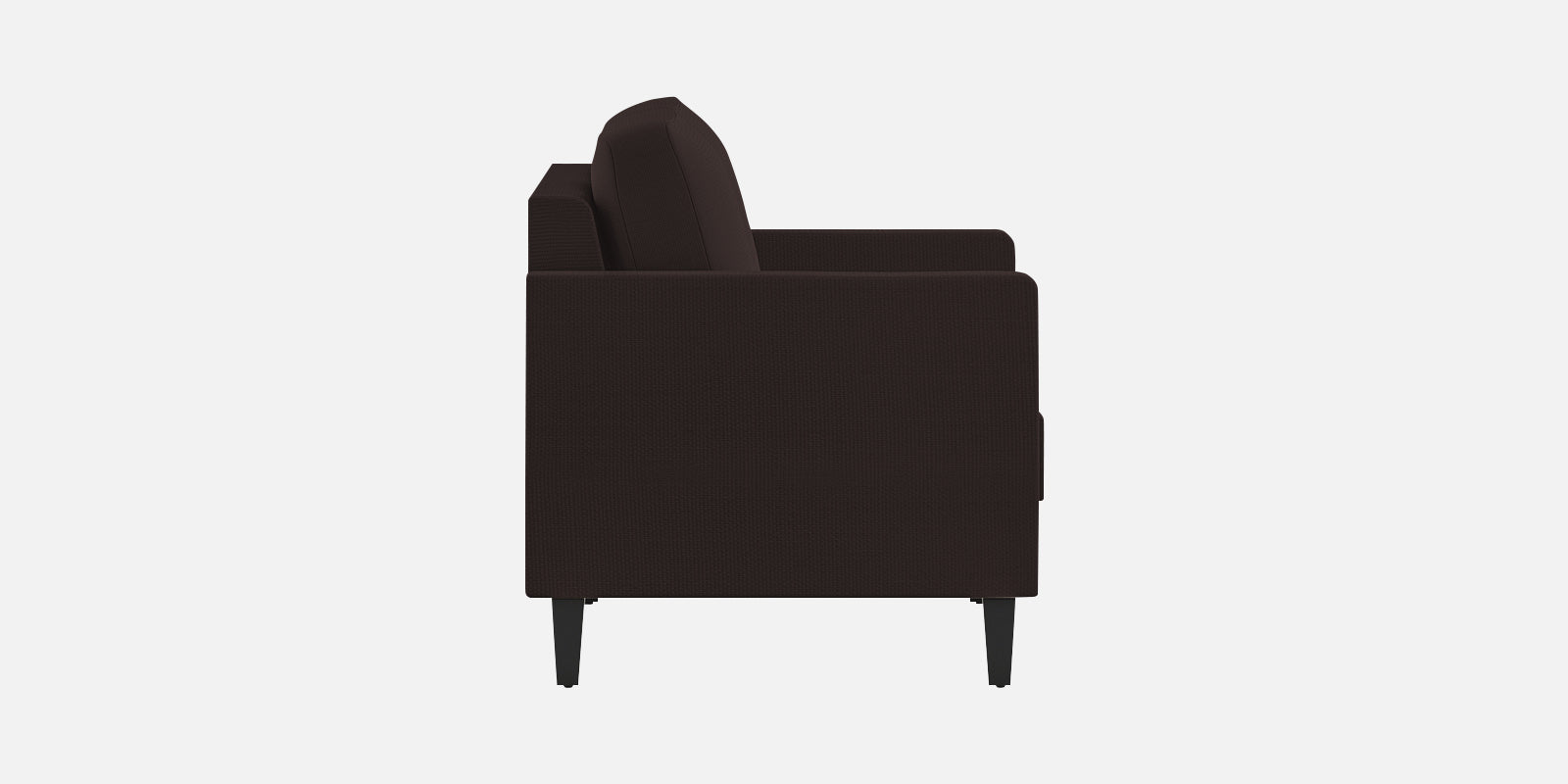 Nori Fabric 2 Seater Sofa In Dark Brown Colour