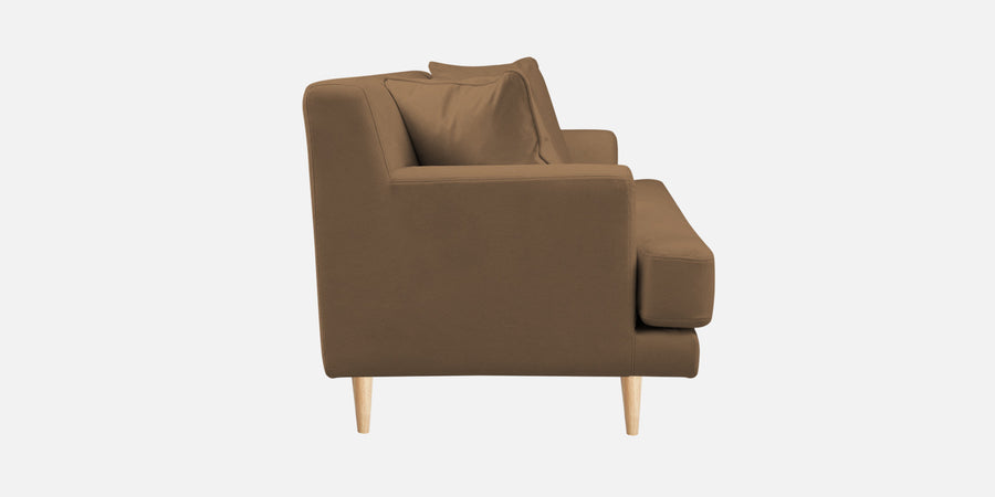 Woody Fabric 2 Seater Sofa In Dusty Peach Colour - Febonic Living