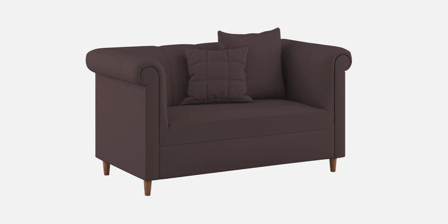 Rubi Velvet 2 Seater Sofa In Mocha Brown Colour - Febonic Living