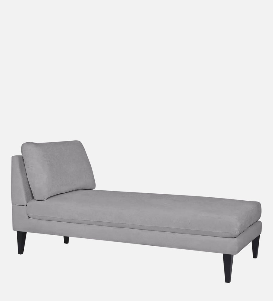 Nadia Fabric Chaise Lounger In Lit Grey Colour - Febonic Living