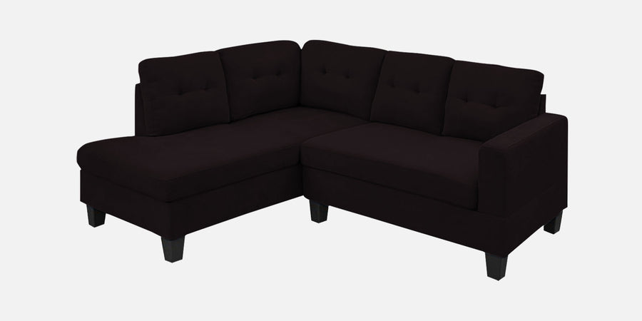 Thomas Fabric Rhs Sectional Sofa 2 Lounger In Cara Brown Colour - Febonic Living