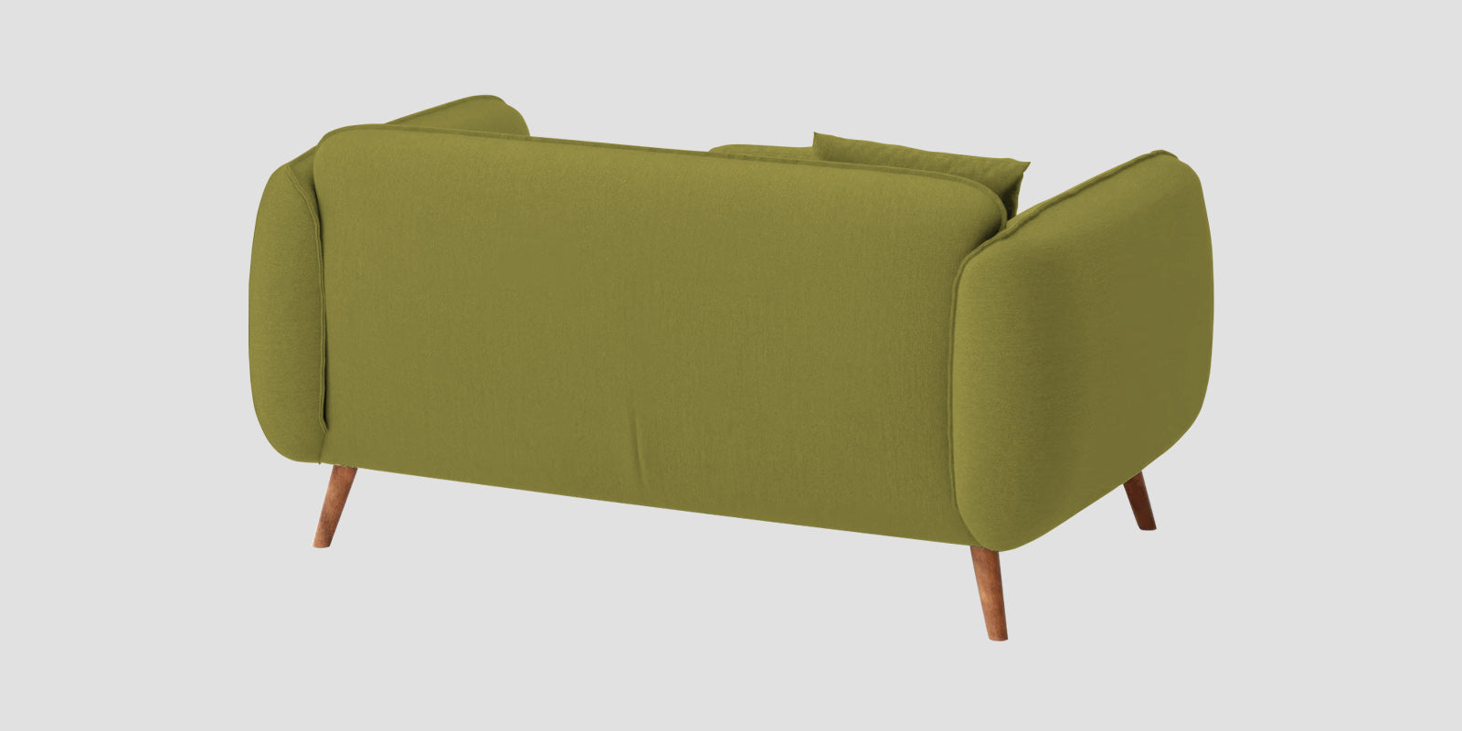Zia Fabric 2 Seater Sofa In Kelly Green Colour - Febonic Living