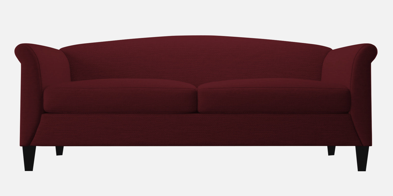 Kimber Fabric 3 Seater Sofa in Blood Maroon Colour