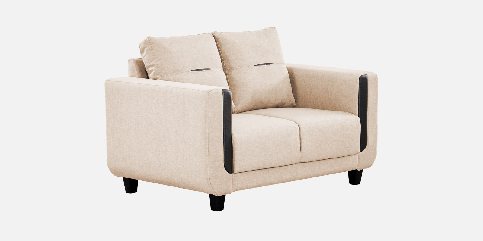 Perry Fabric 2 Seater Sofa in Woom Beige Colour