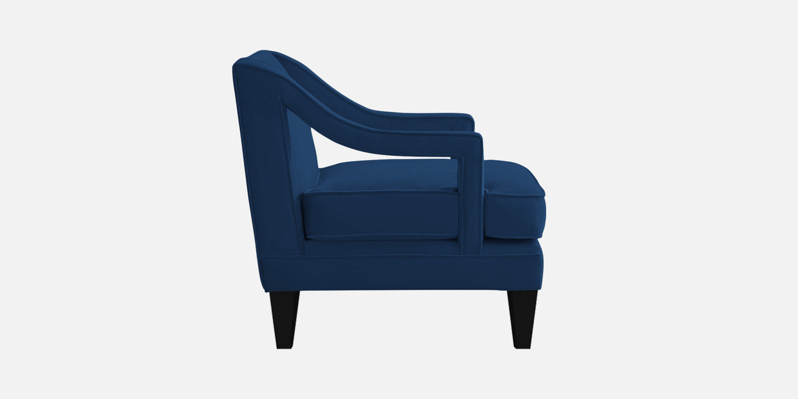 Daffy Velvet 3 Seater Sofa In Imperial Blue Colour