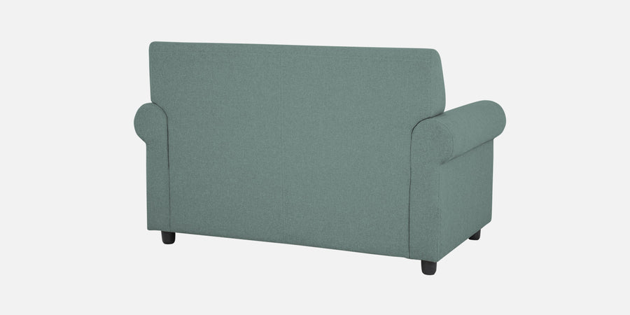 Ribby Fabric 2 Seater Sofa In Suka Blue Colour - Febonic Living