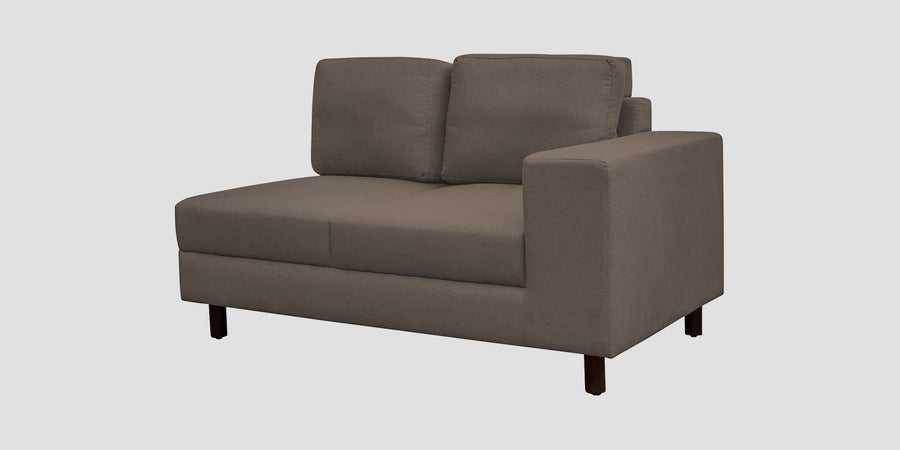 Betty Fabric 6 Seater Lhs Corner Sofa In Hazel Beige Colour - Febonic Living