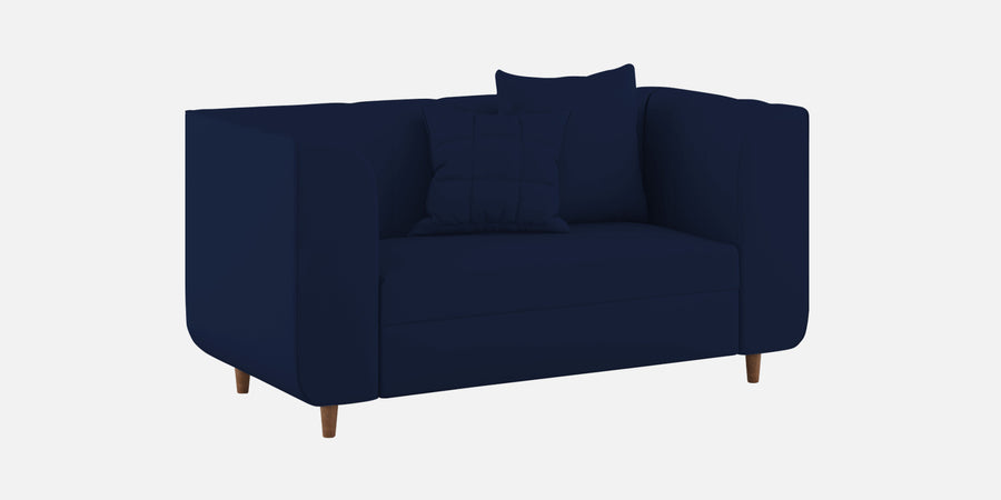 Sumo Velvet 2 Seater Sofa In Indigo Blue Colour - Febonic Living