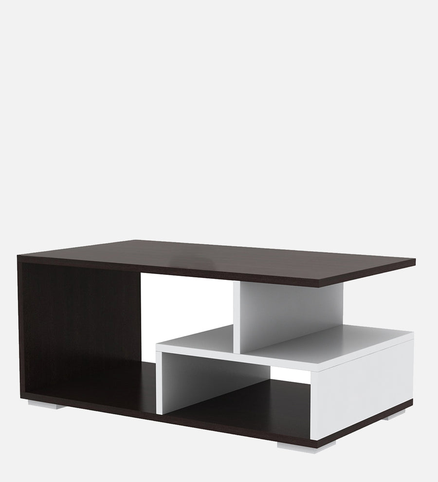 Clove Coffee Table In Dark Walnut & Frosty White Finish - Febonic Living