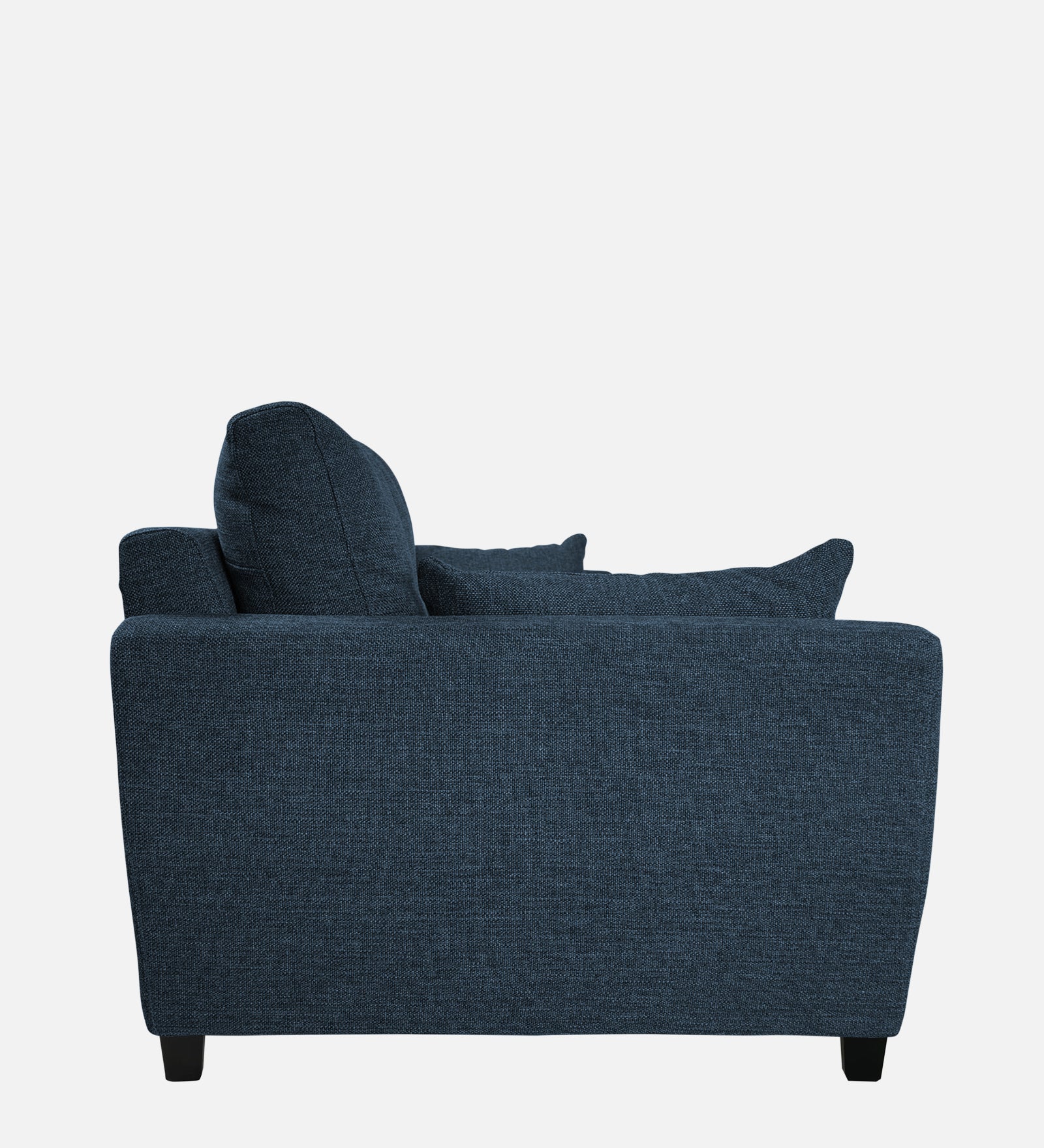 Mario Fabric 1 Seater Sofa in Light Blue Colour