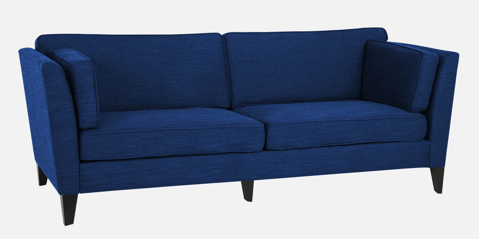 Nigar Fabric 3 Seater Sofa in Royal Blue Colour