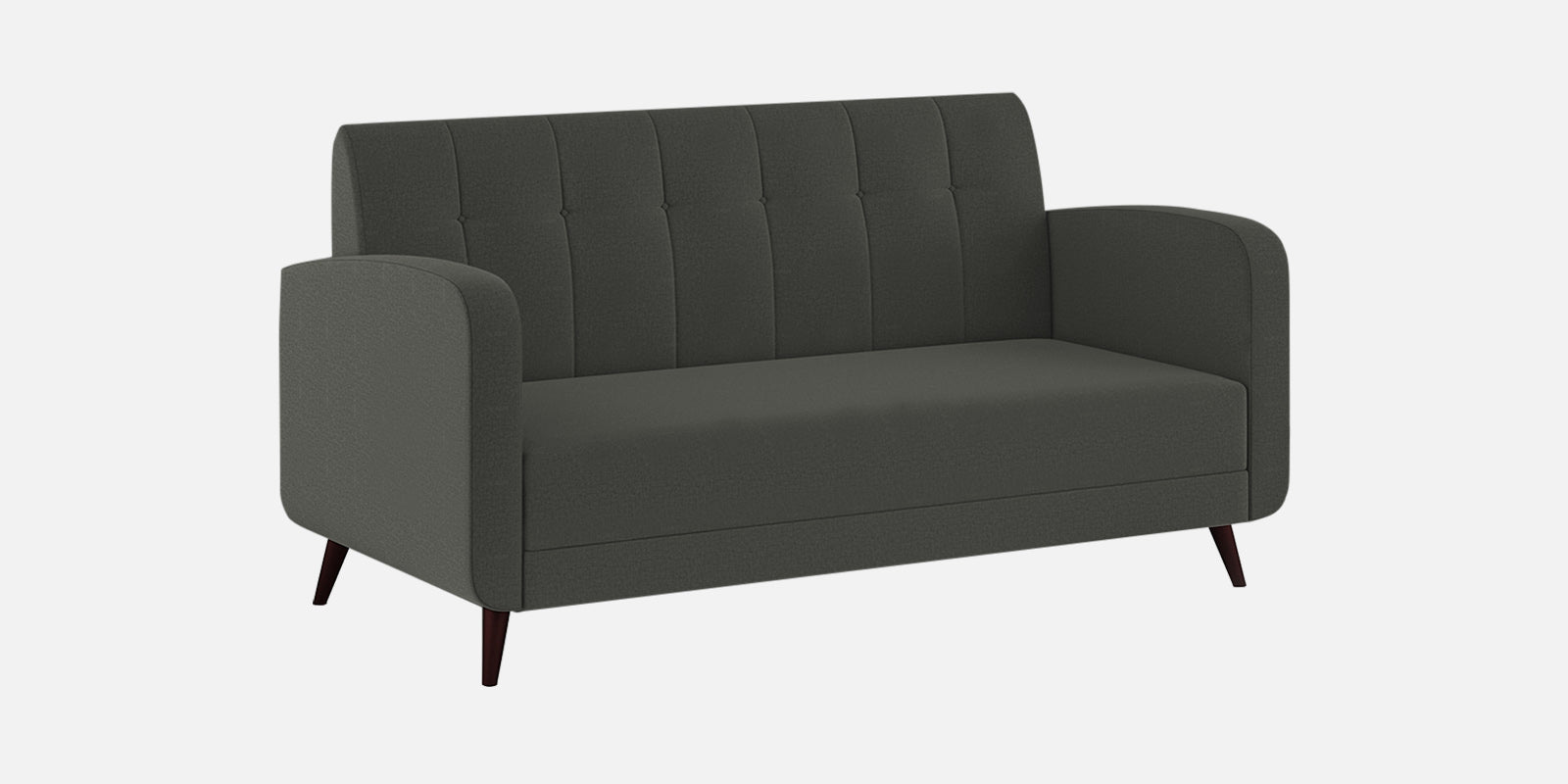 Wiki Velvet 3 Seater Sofa in Hory Grey Colour