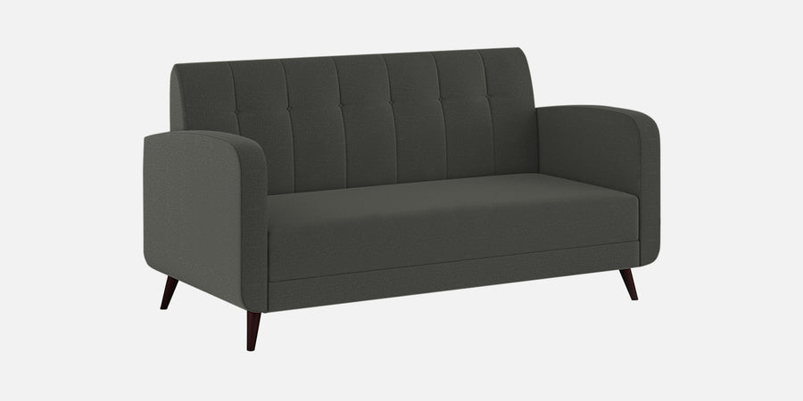 Wiki Velvet 3 Seater Sofa In Hory Grey Colour - Febonic Living