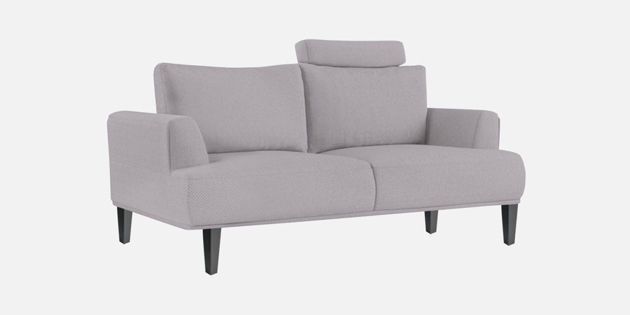 Como Fabric 2 Seater Sofa In Lit Grey Colour - Febonic Living